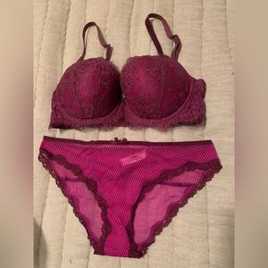 Victoria Secret bra and panty set